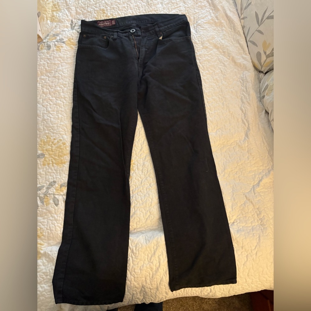 Vintage Marlboro Classic Men's Straight Leg black jeans 32x 32